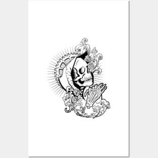 Santa De Muerte Posters and Art